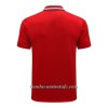 Polo De Entrenamiento Manchester United 2022-23 Roja Negra Blanca - Hombre